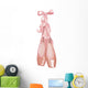 Pink Ballet Slippers Wall Decal