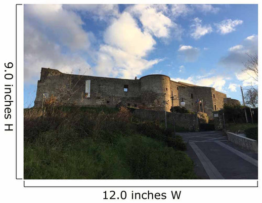 Castello Normanno Svevo, Vibo Valentia, Calabria, Italia Wall Mural