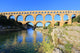 Pont du Gard roman aqueduct, Provence, France Wall Mural