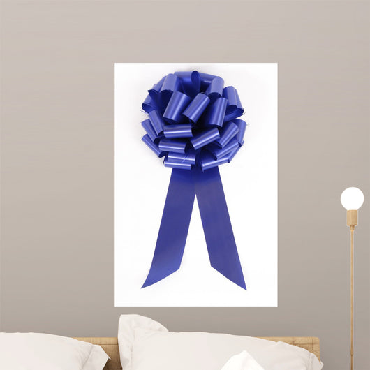 Blue Ribbon Wall Decal