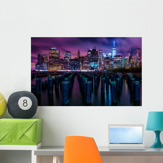 Downtown Manhattan New York Wall Decal
