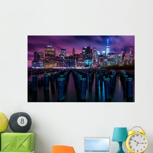 Downtown Manhattan New York Wall Decal