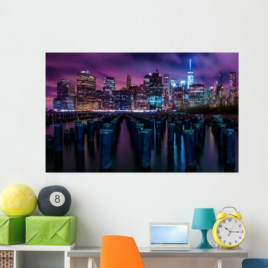Downtown Manhattan New York Wall Decal