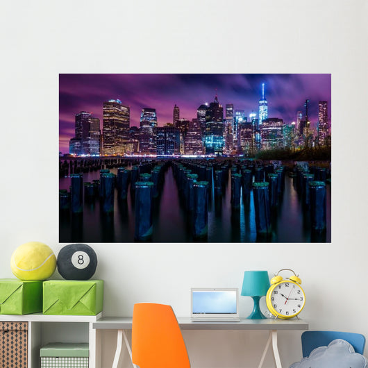 Downtown Manhattan New York Wall Decal