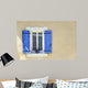 Blue Shutters Wall Mural