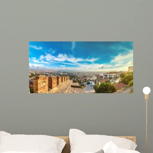 Medieval Mediterranean Horizon Wall Mural