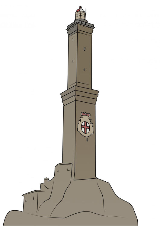 Lanterna Di Genova Wall Decal