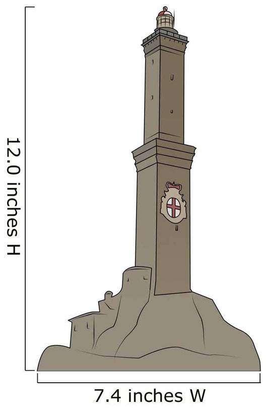Lanterna Di Genova Wall Decal