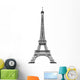 Eiffel Tower Wall Decal