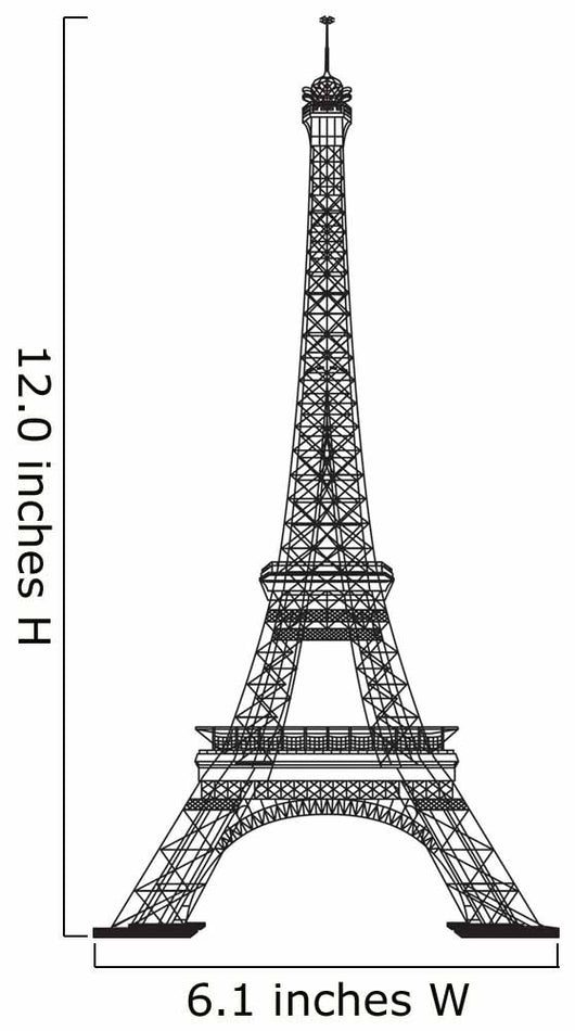 Eiffel Tower Wall Decal