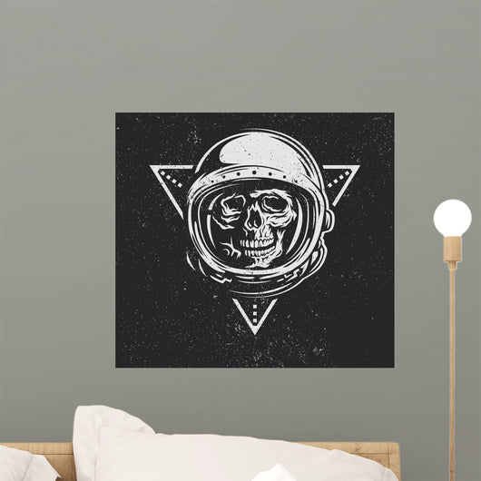 Dead Astronaut Spacesuit Wall Decal