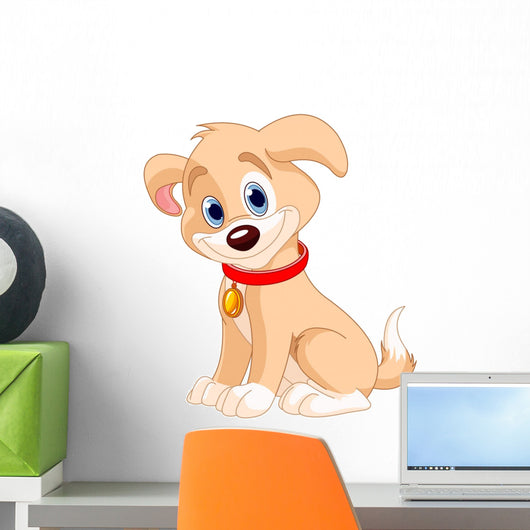 Cute Dog Wall Decal