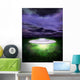Night Scene Ufo Wall Mural