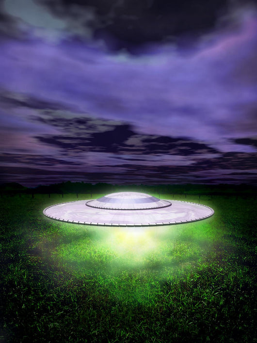 Ufo Night Wall Mural