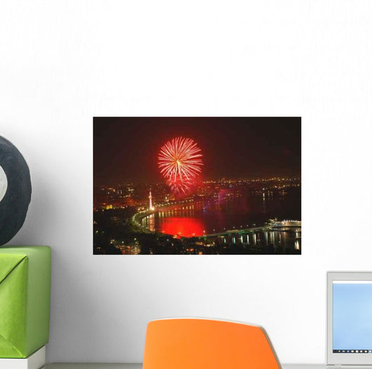 Fireworks Independence Day Wall Decal