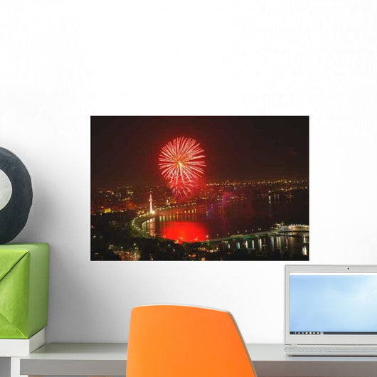 Fireworks Independence Day Wall Decal