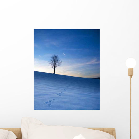 Baum Amp Hare Tracks Wall Decal
