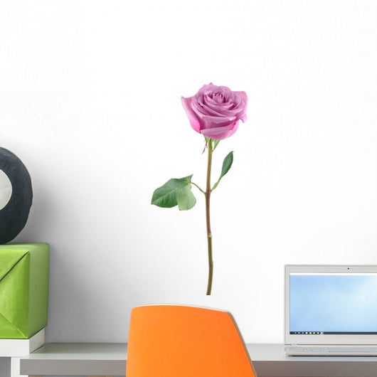 Purple Rose Wall Decal