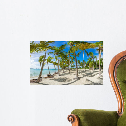 Tropical French Island Wall Mural