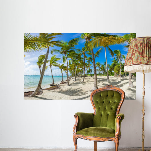Tropical French Island Wall Mural