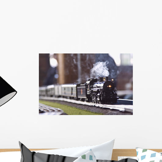 Steam Train Wall Mural