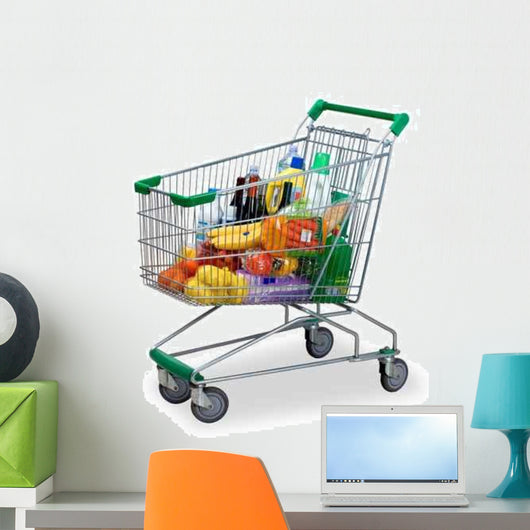 Shopping cart Wall Decal