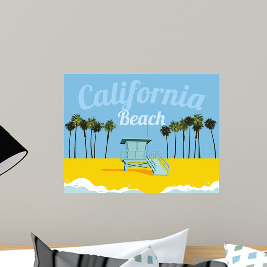 Los Angeles California Wall Decal