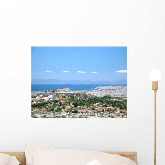Athens and Its Acropolis Wall Decal