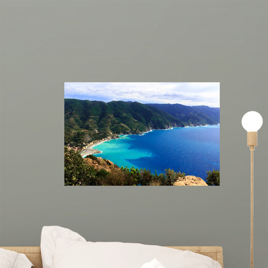 Italian coast, Cinque Terre, Liguria Wall Mural