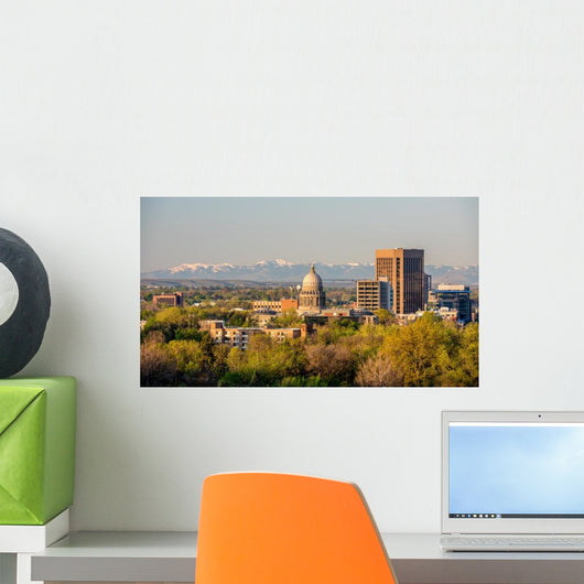 Snow Capped Owyhee Mountains Wall Decal