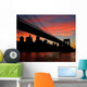 Brooklyn Bridge Sunset Wall Decal