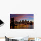 Brooklyn Bridge and Manhattan Wall Decal
