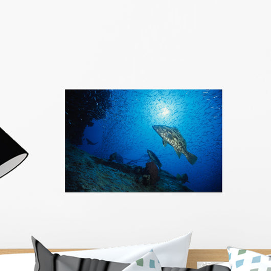 Cernia Al Pasto Wall Mural