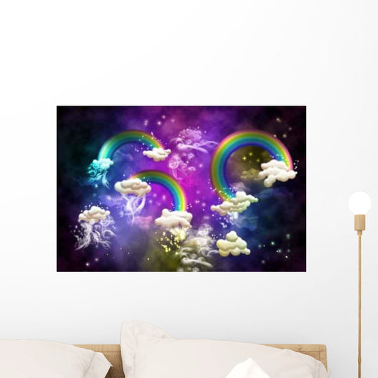 Rainbows Night Wall Decal