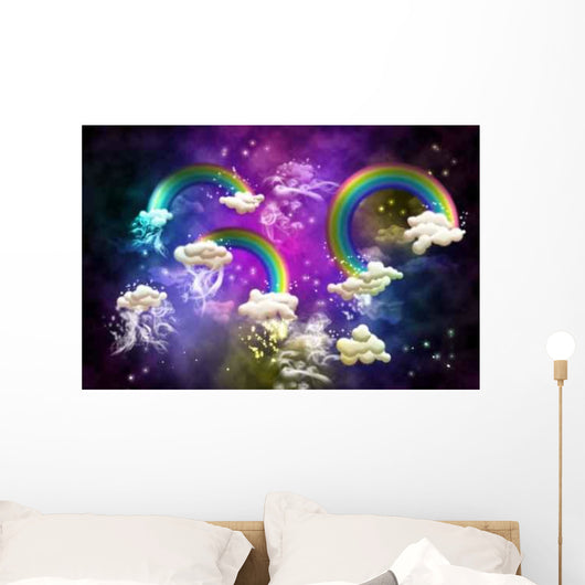 Rainbows Night Wall Decal
