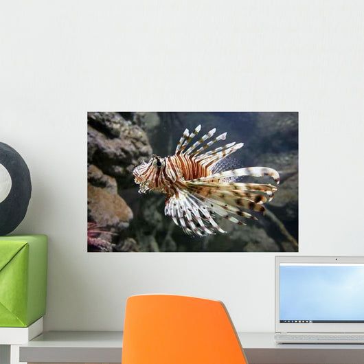 Lion Fish Wall Decal Design 2