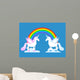 Unicorn and Rainbow Two Wall Decal
