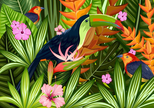 Exotic Tropical Wall Decal