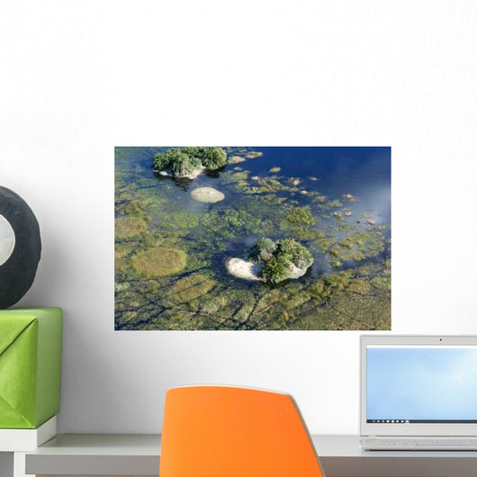 Islands Delta Okavango Wall Decal