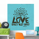 Biblical Illustration Christian Typographic Wall Mural