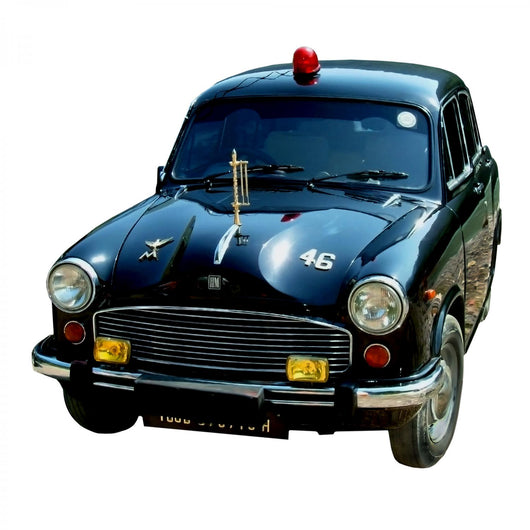 Indian Police Car Wall Decal