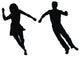 Dancers Wall Decal