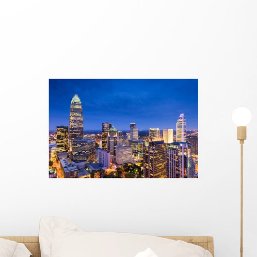 Charlotte North Carolina USA Wall Decal