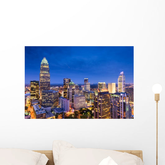 Charlotte North Carolina USA Wall Decal
