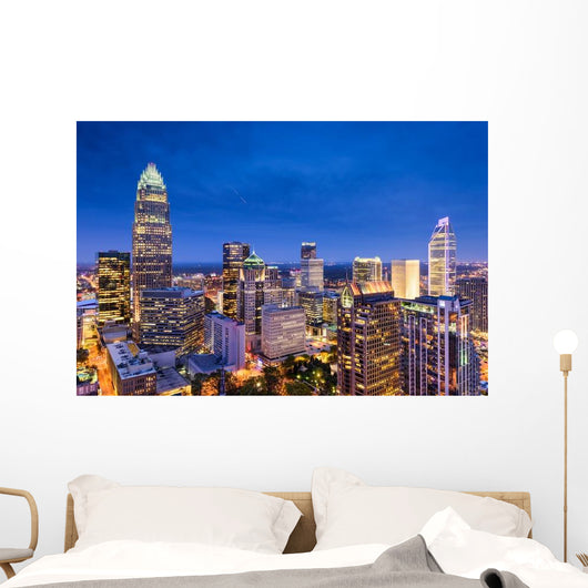 Charlotte North Carolina USA Wall Decal
