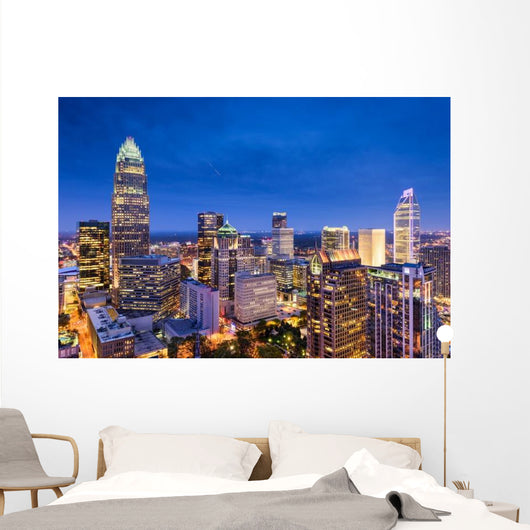 Charlotte North Carolina USA Wall Decal