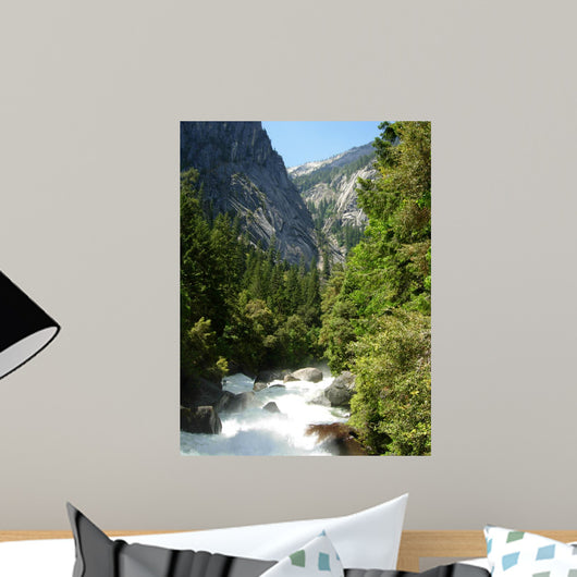Raging River in Yosemite National Park Wall Mural