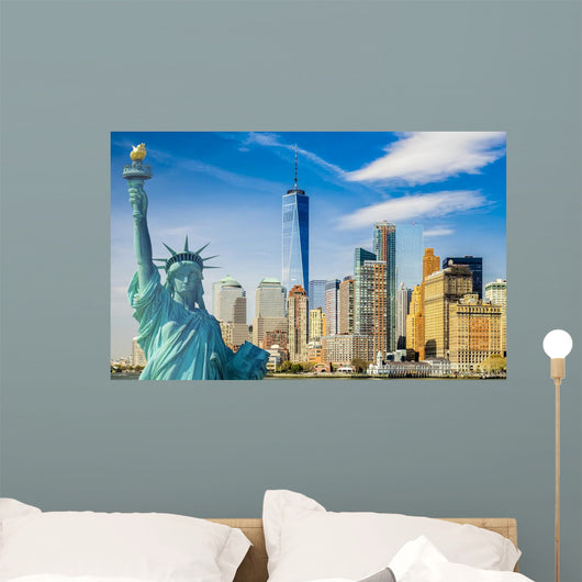 New York Cityscape Tourism Wall Decal