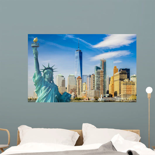 New York Cityscape Tourism Wall Decal
