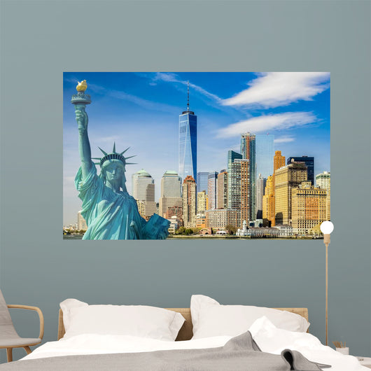 New York Cityscape Tourism Wall Decal